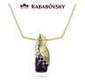 Ожерелье серебро с авантюрином «Вечерний коктейль» Kabarovsky (арт.16-033-1389)