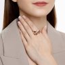 Кольцо из золота с фианитами (Арт.018308)