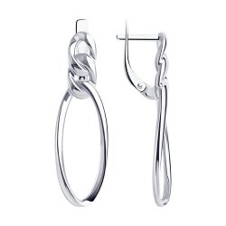 Серьги из серебра (Арт.94024088)