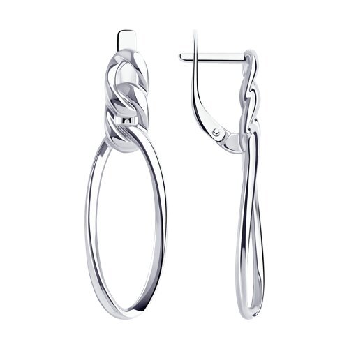 Серьги из серебра (Арт.94024088)