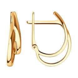 Серьги из золота (Арт.029232)