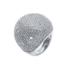Кольцо из серебра с куб. цирконием (Арт.mp-r00332-x-w-x-x-w)