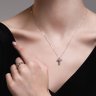 Кольцо из белого золота с бриллиантами (Арт.1012370-3)