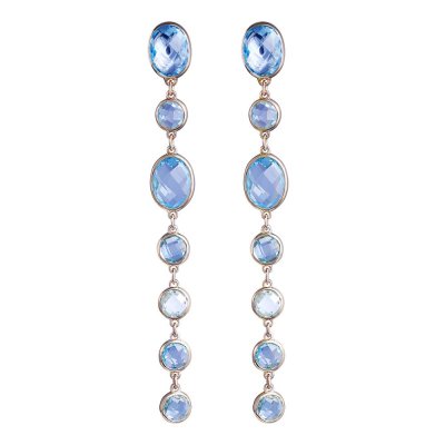 Серьги из золота с топазом (Арт.af6-9_yg_sr_bt_yg)