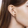 Серьги из золота с бриллиантами (Арт.1021342)