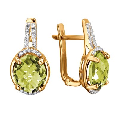 Серьги Эстет (Арт.01s3112172r-4)