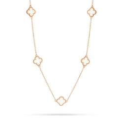 Ожерелье из серебра с керамикой (Арт.tc-n00748-w-g-x-x-x)