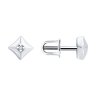Серьги из серебра с бриллиантами (Арт.94-222-02137-1)