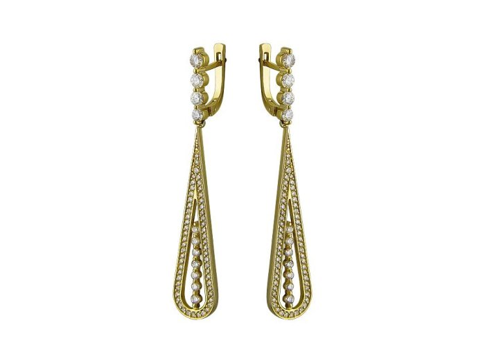 Серьги Эстет (Арт.01s643310)