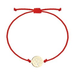 Браслет из золочёного серебра.символ «древо жизни» (Арт.93-150-01678-1)