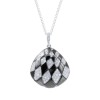 Цепь с бриллиантами и эмалью «Harlequin Shine» из белого золота 585, Myjewels (арт.S307DWK4WX_TSP_ENAM_WG)