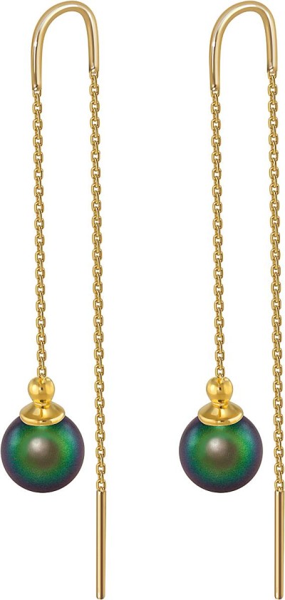 Серьги серебряные с жемчугом «Beautiful 25G» Rivoli (арт.AAS-11-8-25-G)