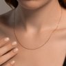 Цепь из золочёного серебра (Арт.958030304)