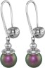 Серьги серебряные с жемчугом «Beautiful 19S» Rivoli (арт.AAS-9-10-19-S)