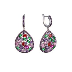 Серебряные серьги Element 47 BE5127_SR_001_WG