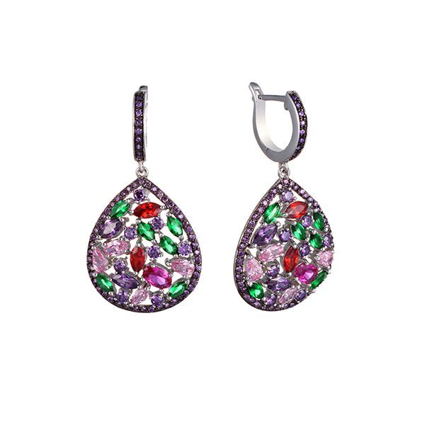 Серебряные серьги Element 47 BE5127_SR_001_WG