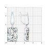 Серьги длинные из серебра с фианитами (Арт.94022279)