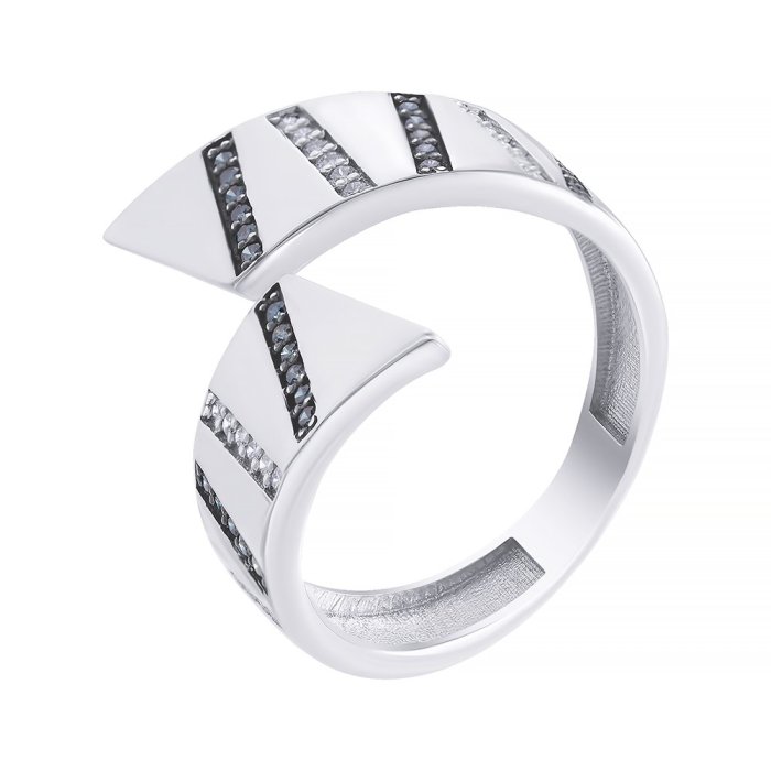 Кольцо из белого золота с бриллиантом (Арт.4838_wgdwdl_ko_dl_wg)