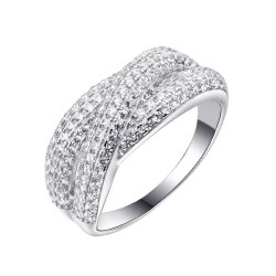 Кольцо из серебра с фианитом (Арт.mp-r00337-x-w-x-x-w)