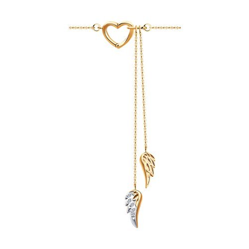 Колье из золота с бриллиантами (Арт.1070160)