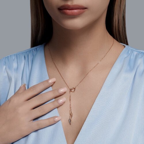 Колье из золота с бриллиантами (Арт.1070160)