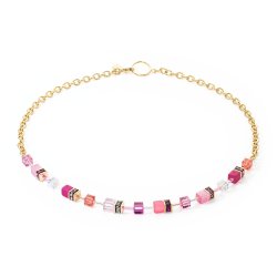 Колье pink-gold la_3038_10-0416