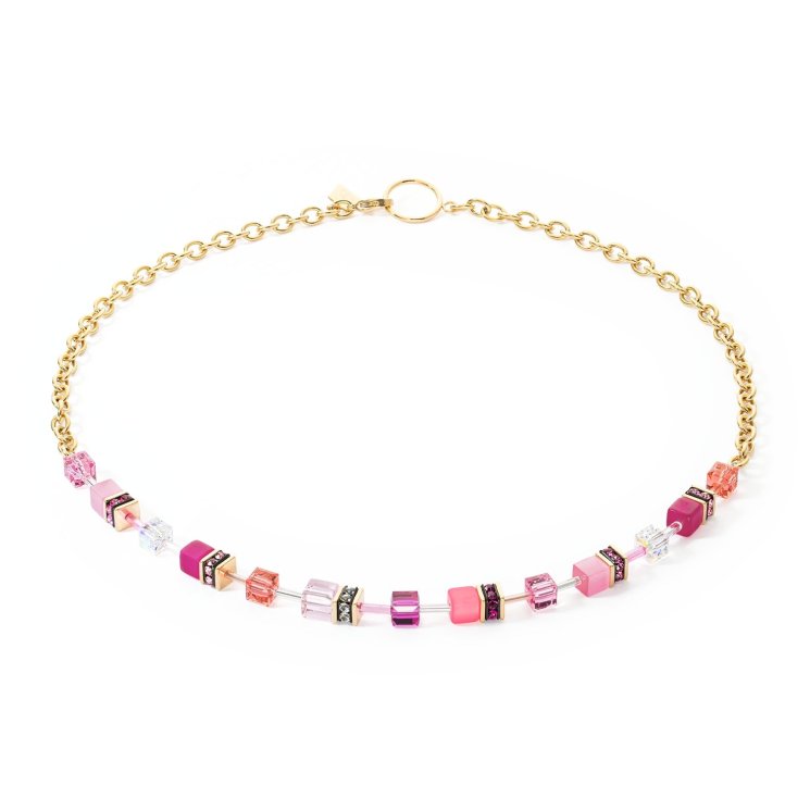 Колье pink-gold la_3038_10-0416