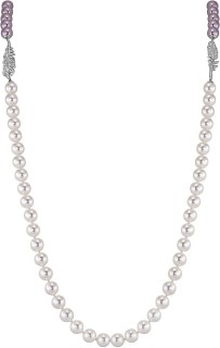 Ожерелье серебро с жемчугом и куб. цирконием «Heavenly Grace» Rivoli (арт.26L-P36-S-1-16)