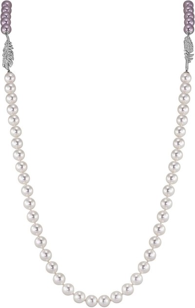 Ожерелье серебро с жемчугом и куб. цирконием «Heavenly Grace» Rivoli (арт.26L-P36-S-1-16)