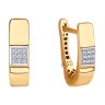 Серьги из золота с бриллиантами (Арт.51-220-01461-1)