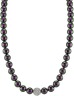 Ожерелье серебряное с жемчугом и куб. цирконием «Pearl Kiss» Rivoli (арт.91L-SK-19)