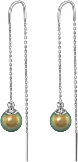 Серьги серебряные с жемчугом «Beautiful 26S» Rivoli (арт.AAS-11-8-26-S)