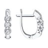 Серьги из белого золота с бриллиантами (Арт.52-220-01908-1)