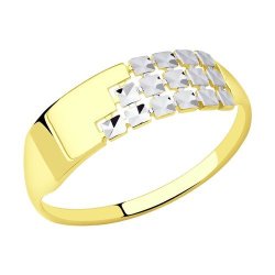 Кольцо из желтого золота (Арт.017325-2)