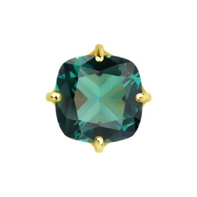 Подвеска золотая пробы 585 с празиолитом (Арт.732988-2)