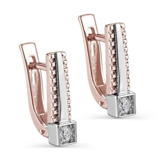 Серьги из золота с бриллиантами «Городские огни» Kabarovsky (арт.12-01244-1000)