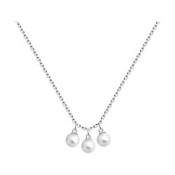 Колье из серебра с жемчугом (Арт.94070496)