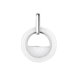 Кулон из серебра с керамикой (Арт.tc-p01563-w-w-x-x-x)