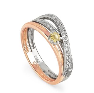 Кольцо золотое с бриллиантами «NOT WHITE» Kabarovsky (арт.1-0307-9200)