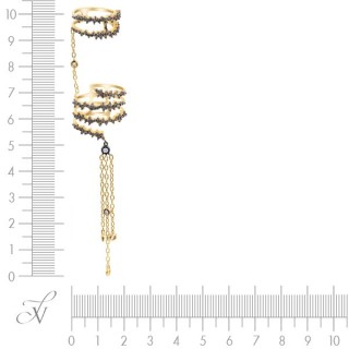 Кольцо из золота с бриллиантом (Арт.r13748br_y_dn_yg)