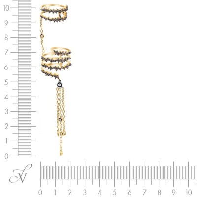 Кольцо из золота с бриллиантом (Арт.r13748br_y_dn_yg)
