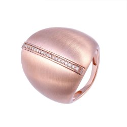 Кольцо из золота с бриллиантом (Арт.sv_201r_ko_dn_pink)