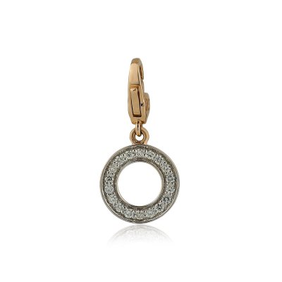 Кулон из золота с бриллиантом Русские Самоцветы (Арт.54164)