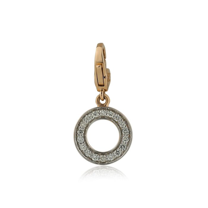 Кулон из золота с бриллиантом Русские Самоцветы (Арт.54164)