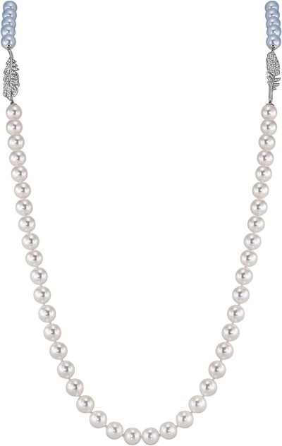 Ожерелье серебро с жемчугом и куб. цирконием «Heavenly Grace» Rivoli (арт.26L-P36-S-1-27)