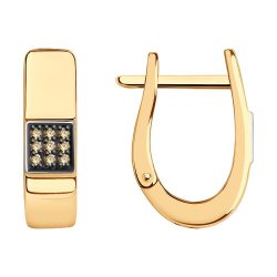 Серьги из золота с бриллиантами (Арт.51-220-01461-3)