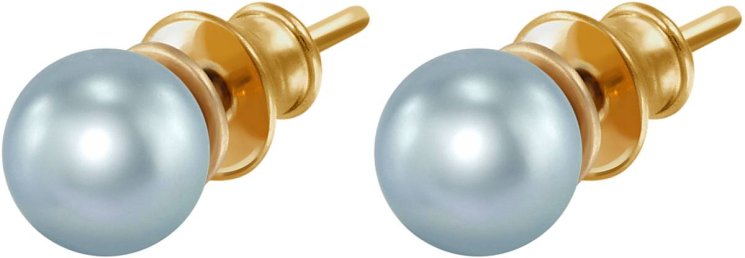 Серьги из серебра с жемчугом (Арт.aas-15-6-27-g)