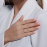 Кольцо из серебра с фианитами (Арт.94013298)