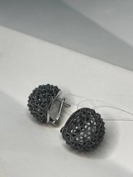 Серьги Эстет (Арт.01s058218ch)