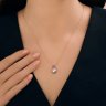 Колье золотое пробы 585 с жемчугом (Арт.797105)
